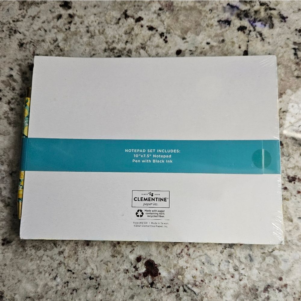 Clementine Calendar Notepad Set with Pen - Picture 10 of 10